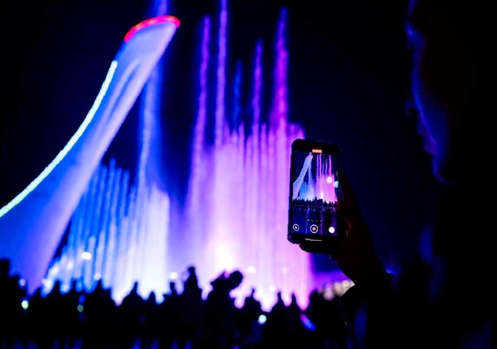 Поющий фонтан в Сириусе закрыт на профилактику