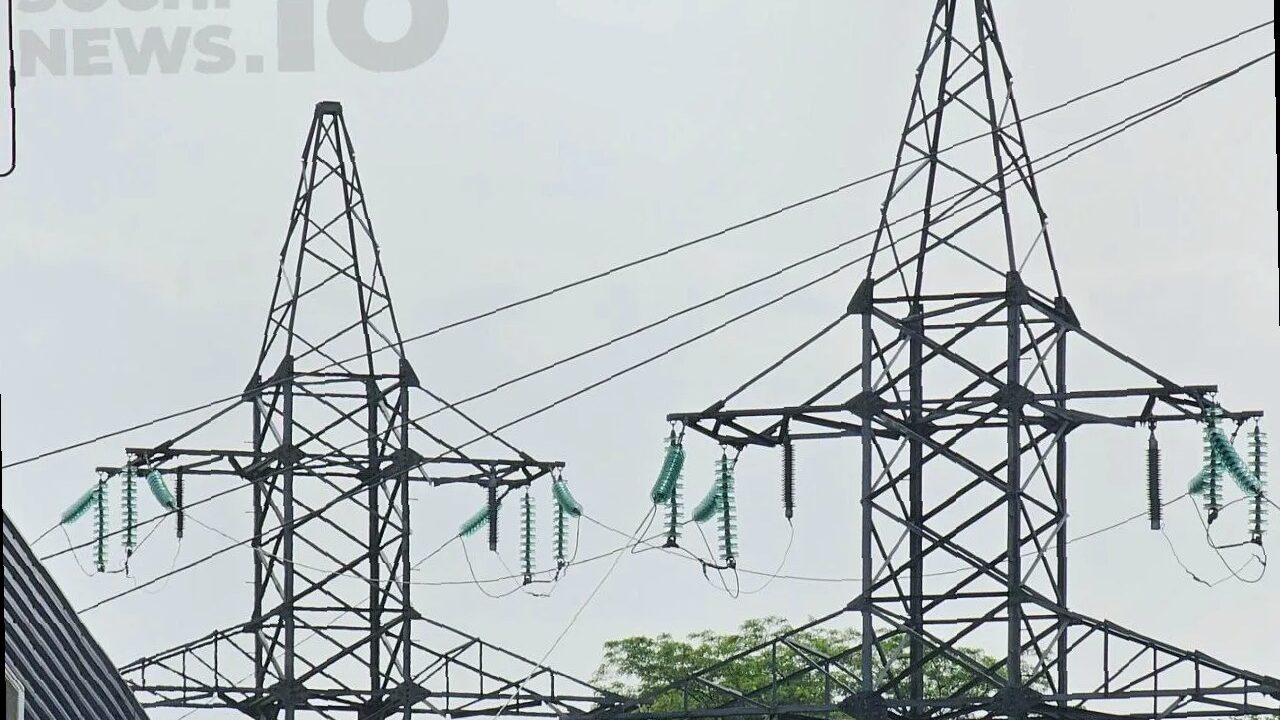 В Сочи 31 марта возможны отключения электроэнергии на ряде улиц